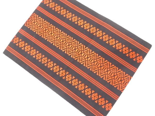 JAPANESE NAGOYA OBI / UNUSED / CHIKUZEN HAKATA